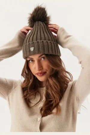 ROCKANDBLUE Pom Pom Hat Falcon/Greyish Onesize