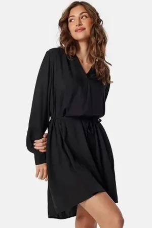 SELECTED Slfmaddi Ls V-neck Short Dress 34