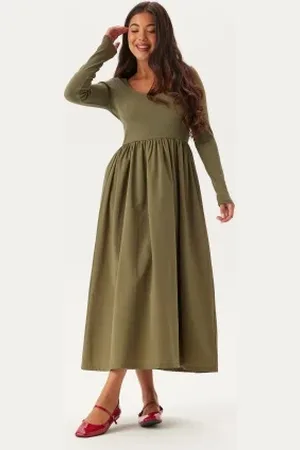 BUBBLEROOM L/S Midi Dress XS