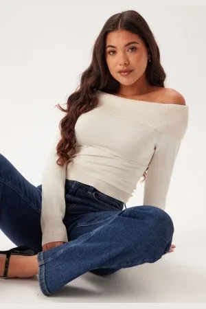 VERO MODA Vmmercury Off Shoulder Ls Pull XS