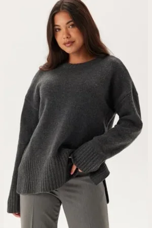 Pieces® Pcnancy Ls Loose O-neck Knit XS