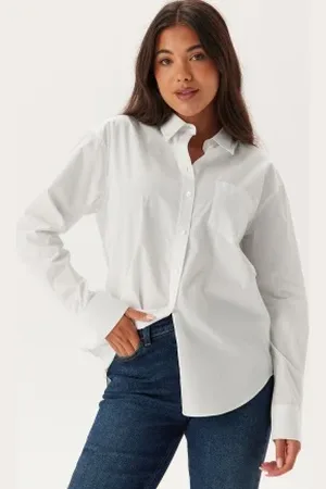 GANT Rel Poplin Shirt White 38