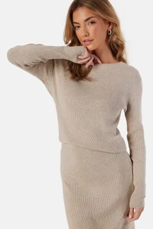 VILA Vicomfy O-neck L/S KNIT TOP XL
