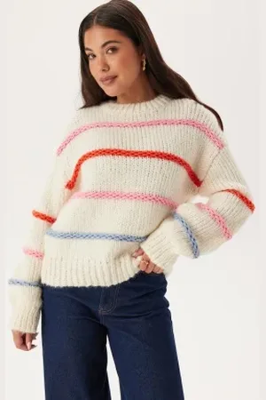 Pieces® Pcnavine Ls O-neck Knit XS