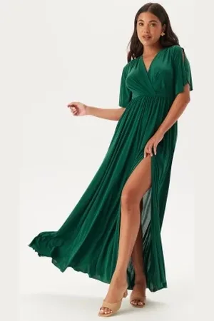 BUBBLEROOM Butterfly Sleeve Soft Gown XS