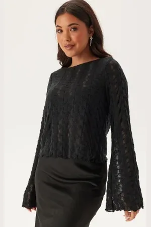 BUBBLEROOM Structure Boatneck Top XS