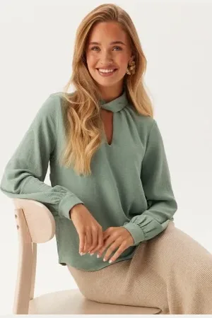 VILA Visurashil High Neck L/S TOP T 38