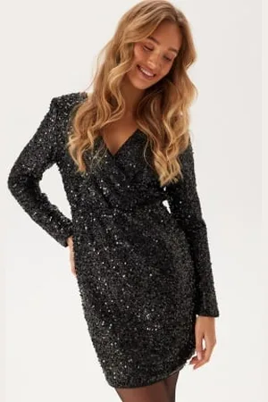 VILA Cava Sequin Dress 34