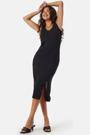 VERO MODA Vmellie Sl Calf Dress Jrs XS
