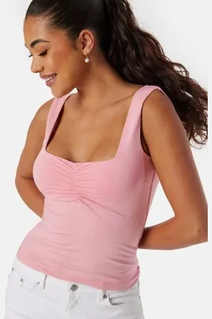 BUBBLEROOM Sweetheart Neckline Tank Top XS