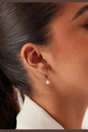 LILY AND ROSE Petite Kennedy Hoops Earrings Onesize
