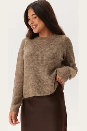 Pieces® Ellen LS O-Neck Knit L