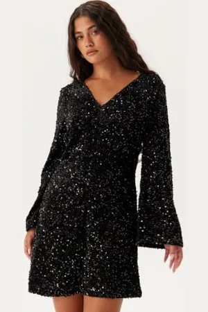 VILA Vibarina Glitter Dress L