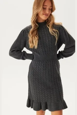 VERO MODA Vera LS Short Knit Dress XS