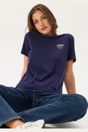 GANT Reg Small Graphic Ss T-shirt Classic Blue XS
