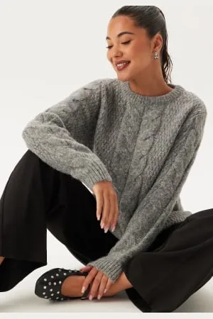 Pieces® Pcnina Ls O-neck Knit XS