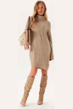 VERO MODA Vmjupiter Ls Cowlneck Short Dr XS
