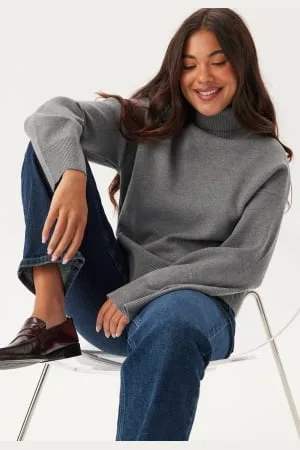 SELECTED Slfkamma Ls Knit Roll Neck Noo S