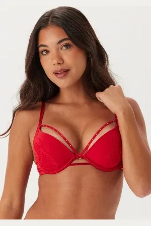 Dorina Adelina Push Up Plunge Rd0035-red 70A