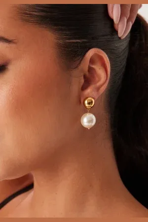 By Jolima Jolie Pearl Earring, Onesize