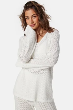 VERO MODA Vmiberia Ls V-neck Long Knit B XS