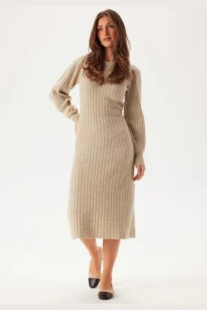 VILA Vijacia O-neck L/S RIB KNIT MI XS