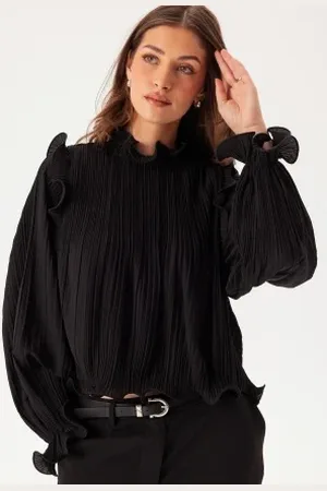 Y.A.S Philina Ls High Neck Top S. S