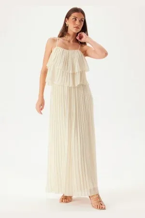 VILA Vichiffon Singlet Pleats Dress 36