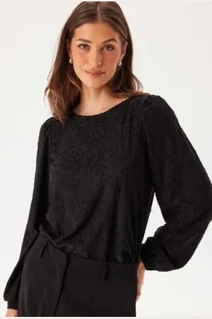 VILA Viadele O-neck L/S TOP TOP Top XS