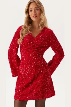 VILA Vibarina Glitter Dress S