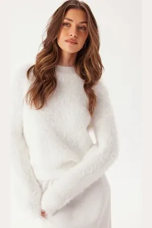 Pieces® Pcraga Ls O-neck Lurex Knit L