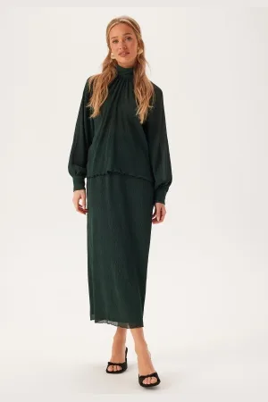 BUBBLEROOM Structured Maxi Skirt XS