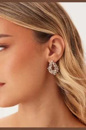 LILY AND ROSE Alice Pearl Earrings One size