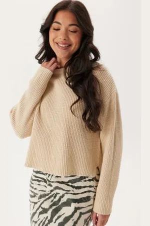 ONLY Onlluna Ls O-neck Pullover Knt Birch M