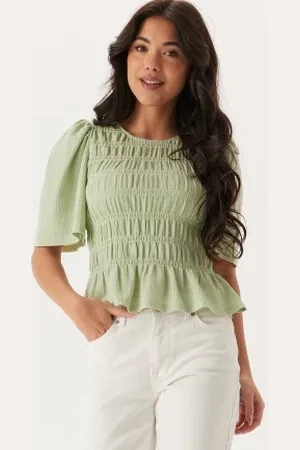 Happy Holly Butterfly Sleeve Smock Top 40/42