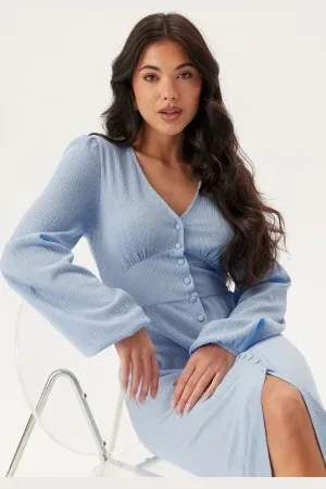 BUBBLEROOM Structure Button Midi Dress M
