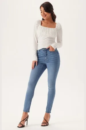 BUBBLEROOM High Ankle Superstretch Jeans 34