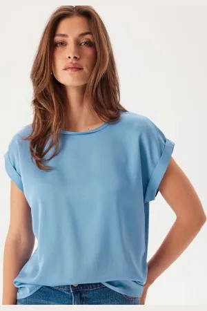 VILA Viellette S/S Satin Top 34