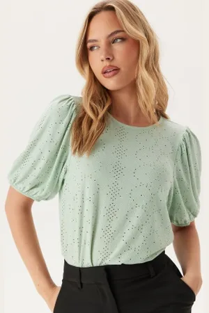 VILA Vikally O-neck 2/4 TOP - NOOS XS