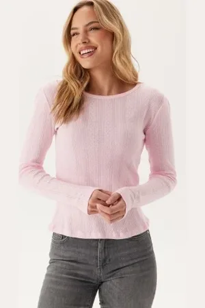VERO MODA Vmlisa Pointelle Ls Top XS