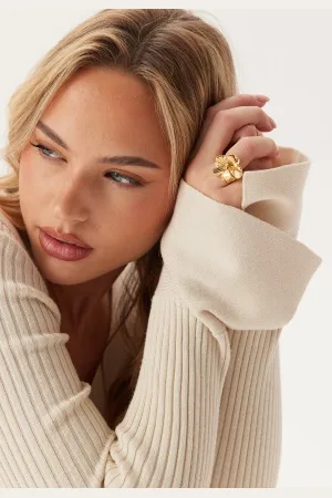 By Jolima Daisy Ring Gold Onesize