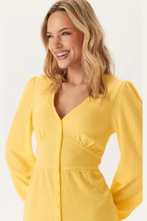 BUBBLEROOM Structure Button Midi Dress XS