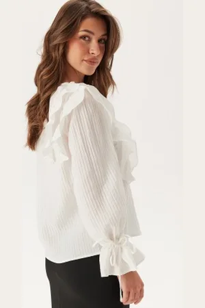 VERO MODA Vmkausa Frill Ls Top XS