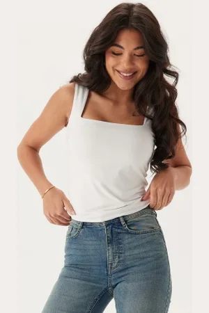 BUBBLEROOM Square Neck Top XS