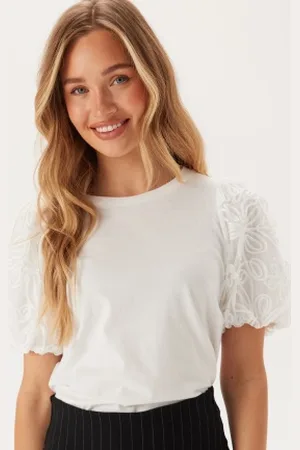 VILA Visimonia O-neck S/S TOP TOP T XS