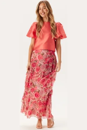 VILA Vipalma Hw Maxi Layer Skirt Dubarry AOP:Flowers 34