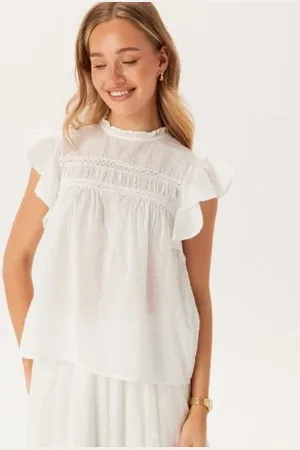 VERO MODA Vmtrine Sl Lace Top XS