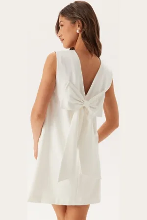 VILA Vigery O-neck S/L SHORT DRESS 38