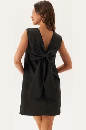 VILA Vigery O-neck S/L SHORT DRESS 34