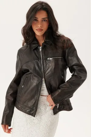 ROCKANDBLUE Starling Jacket Antique Brown Rubb Off 34